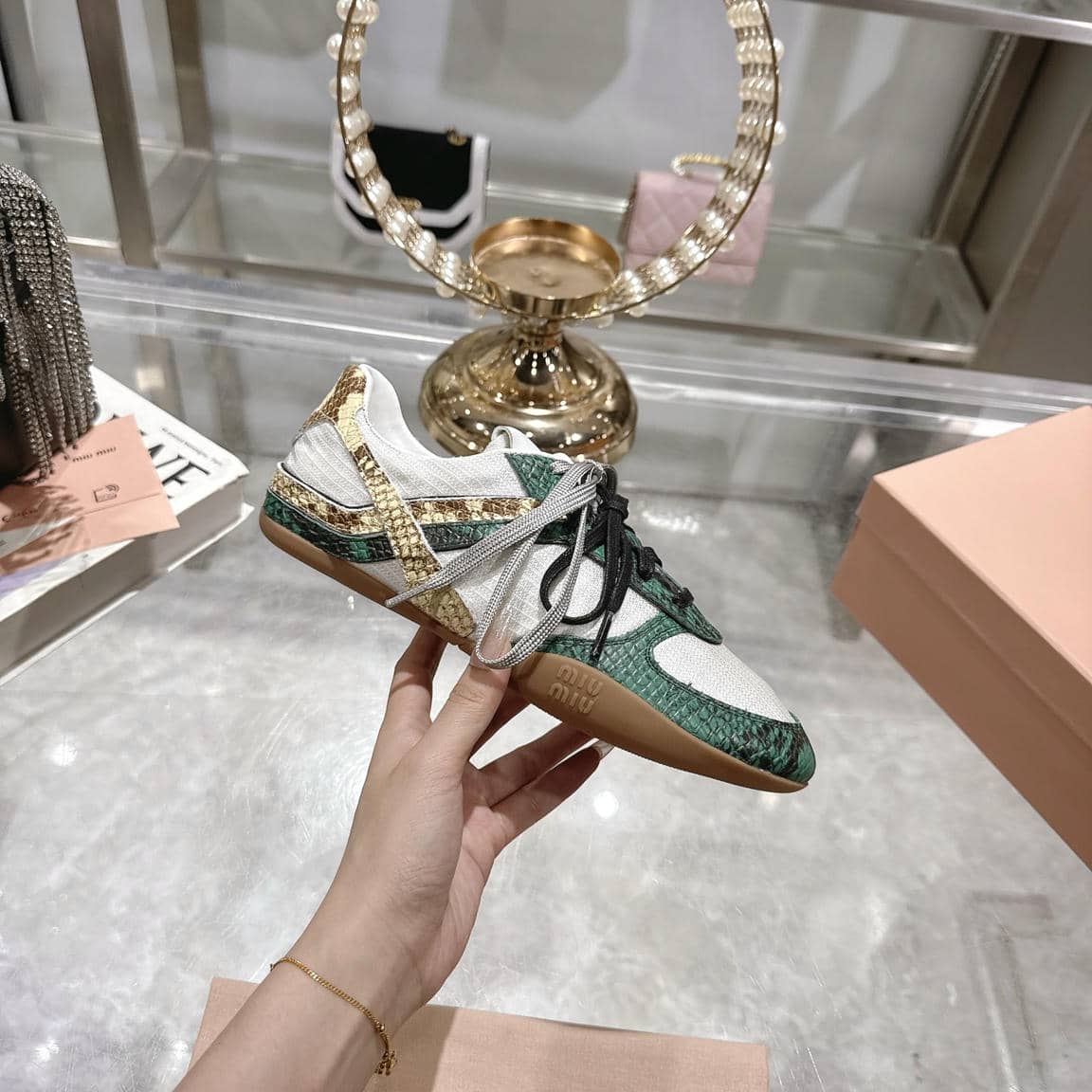 Miu Miu German training shoes1
